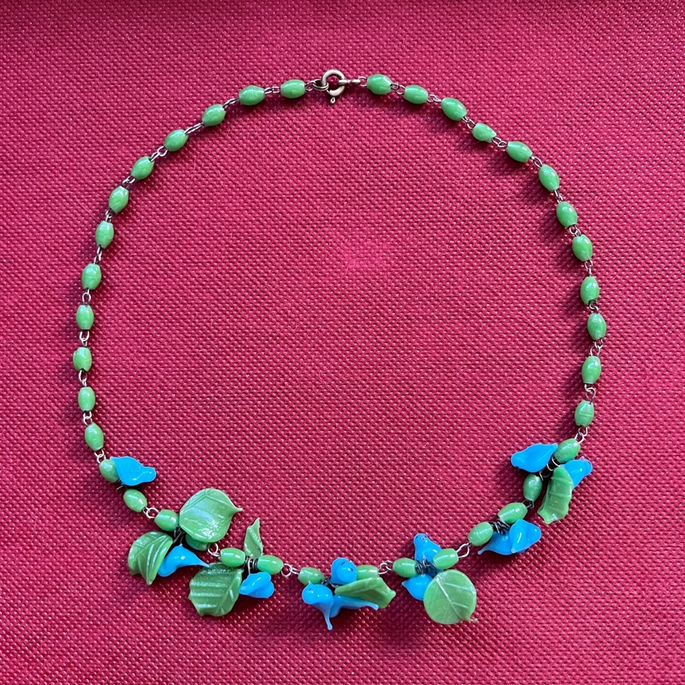 Glass Bird Necklace